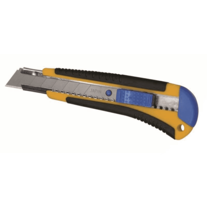 Nożyk 18mm przesuwny, prowadnica metalowa DEDRA M9015