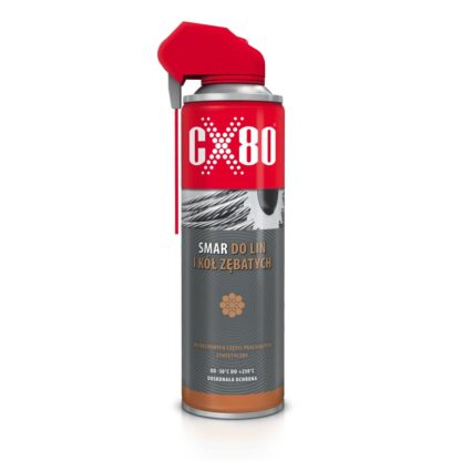 CX-80 Smar DO LIN I KÓŁ ZĘBATYCH 500ml DUO SPRAY (do ruchomych części pracujących)