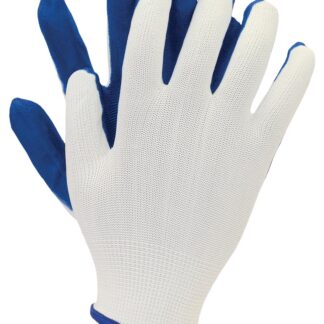 Rękawice wykonane z poliestru, powlekane lateksem - OX.11.386 LATUA OGRIFOX r. L