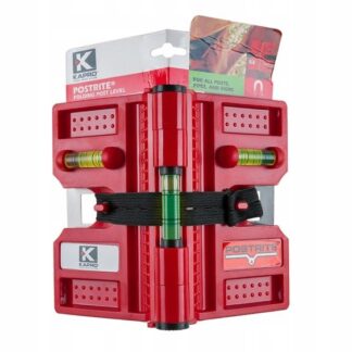 KAPRO Poziomica do słupków (4 magnesy) - KA340