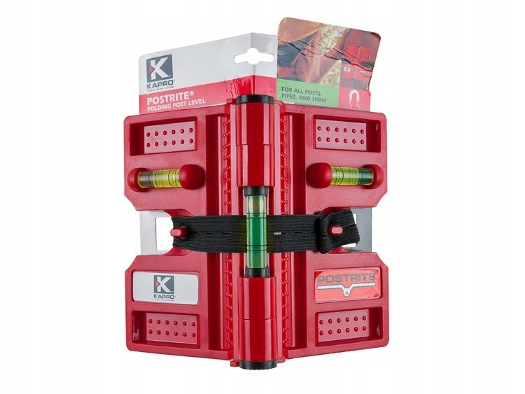 KAPRO Poziomica do słupków (4 magnesy) - KA340
