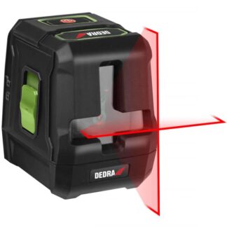 Laser Krzyżowy z czerwoną wiązką (samopoziomujący) - DEDRA MC0901