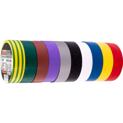 Taśma elektroizolacyjna PCV 19mm x 10m - obrazek 2