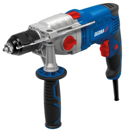 Dedra Wiertarka udarowa 2-biegowa 1100W (samozaciskowy uchwyt do 13mm) - DED7962
