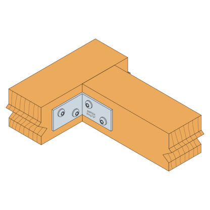 Kątownik montażowy 80x80x80 ANPS208880 Simpson STRONG-TIE (BMF) - obrazek 2